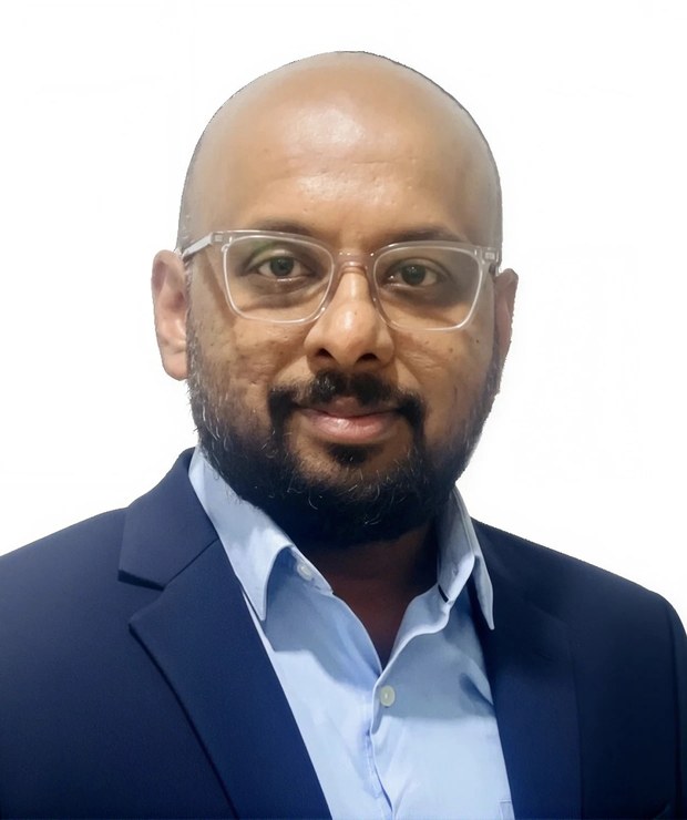 Portrait of Ranjith, founder